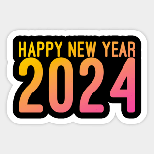 Happy new year 2024 Sticker